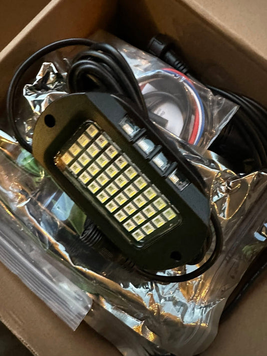 144 Watt Pure White Rocklight: 16 pack